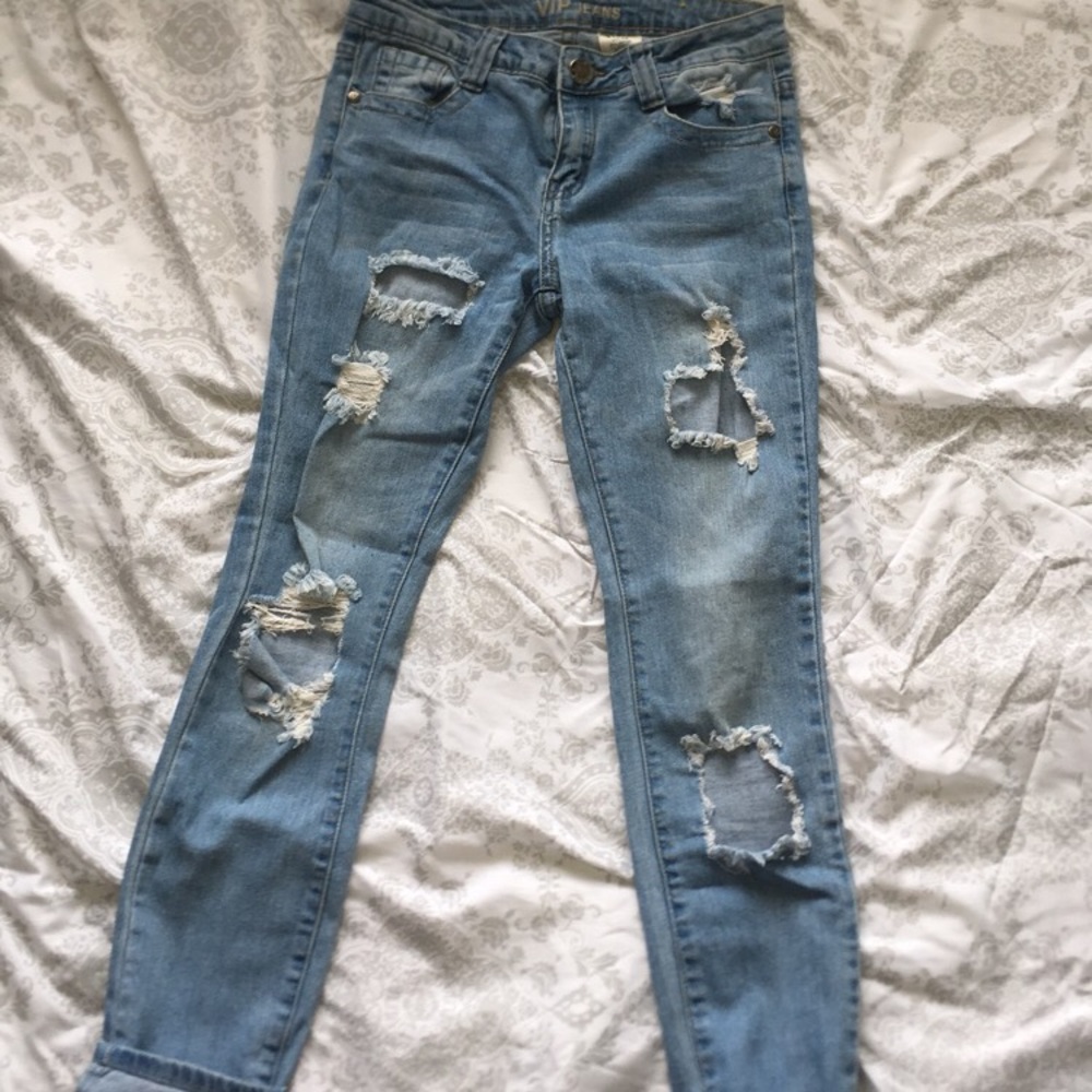 Ripped jeans